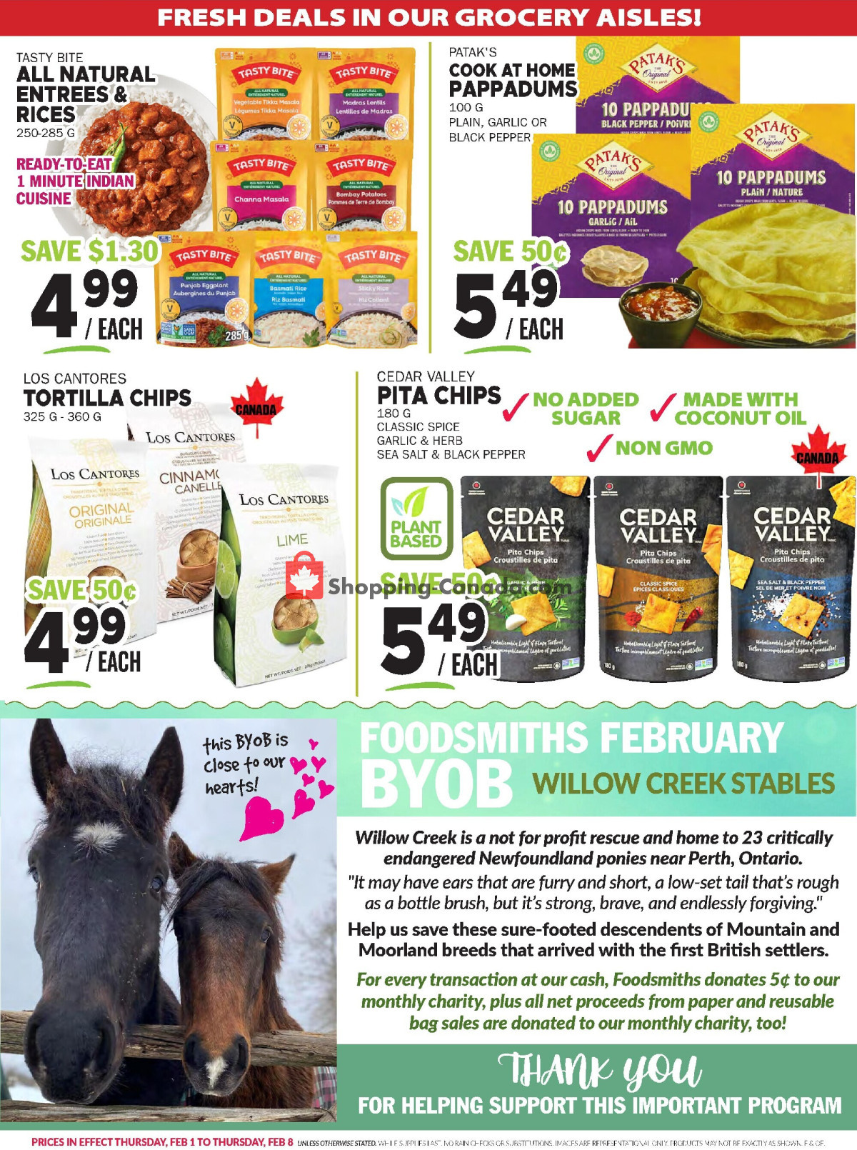 Foodsmiths flyer from Thursday February 1, 2024 to Thursday February 8, 2024 - page 14
