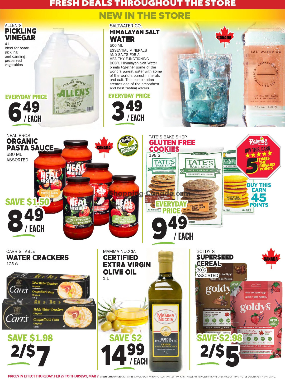 Foodsmiths flyer from Thursday February 29, 2024 to Thursday March 7, 2024 - page 11