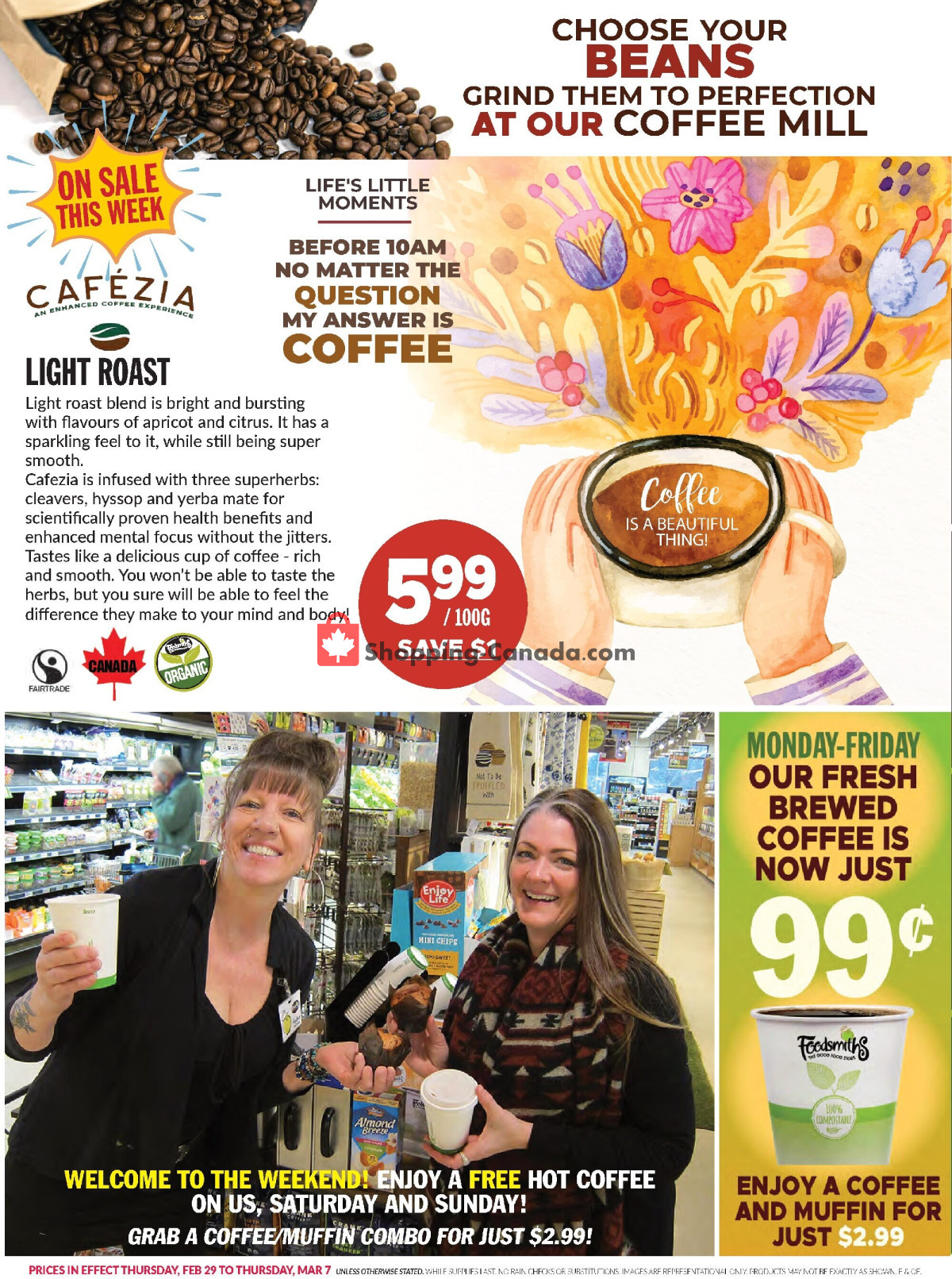 Foodsmiths flyer from Thursday February 29, 2024 to Thursday March 7, 2024 - page 14