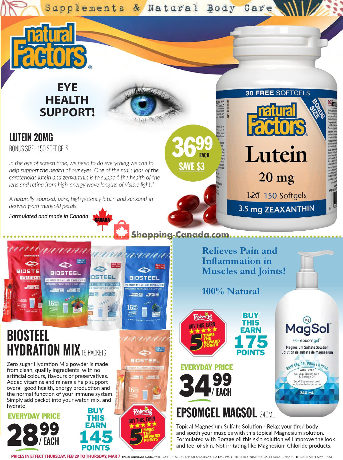 Foodsmiths flyer from Thursday February 29, 2024 to Thursday March 7, 2024 - page 17