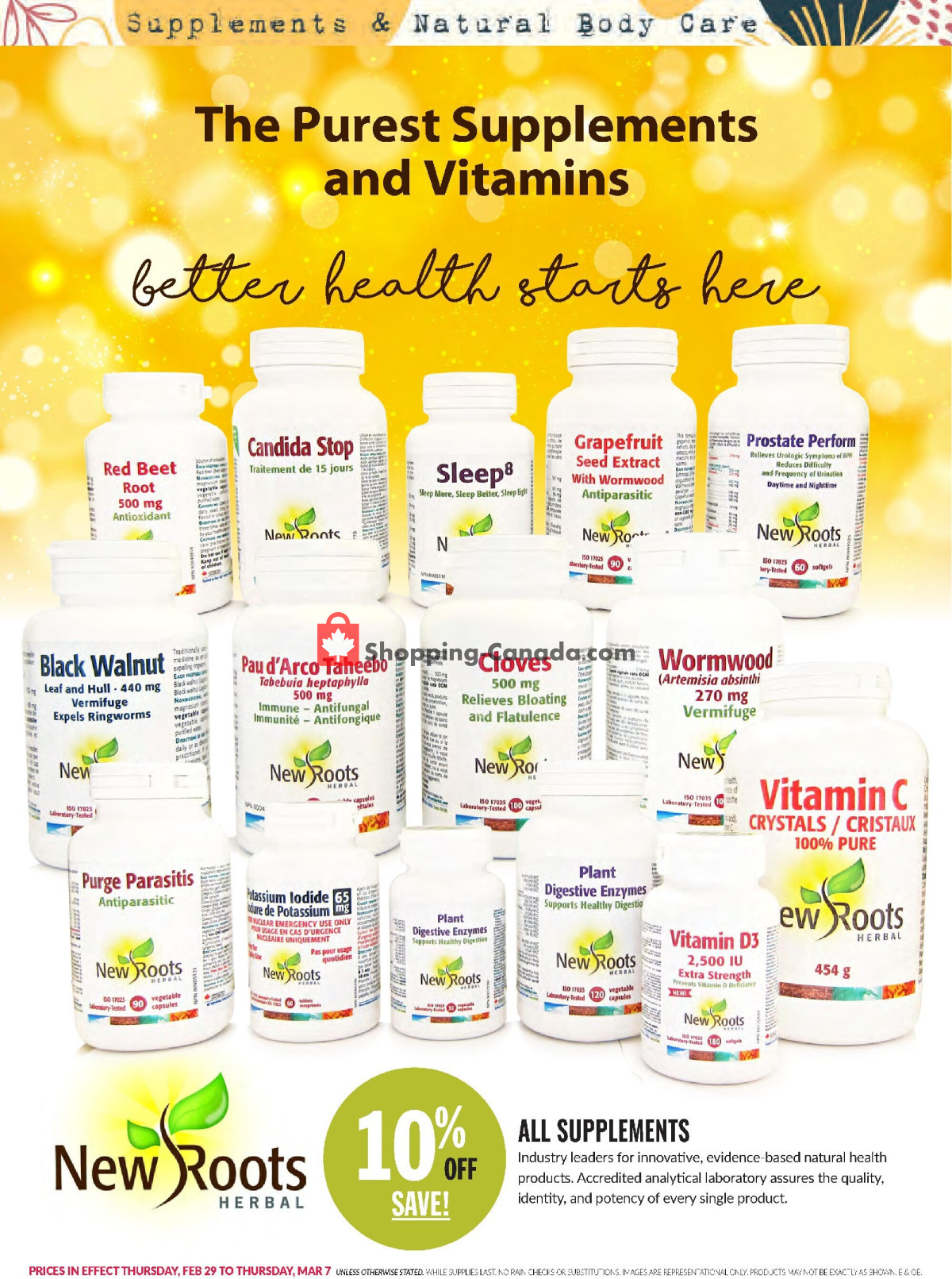 Foodsmiths flyer from Thursday February 29, 2024 to Thursday March 7, 2024 - page 18