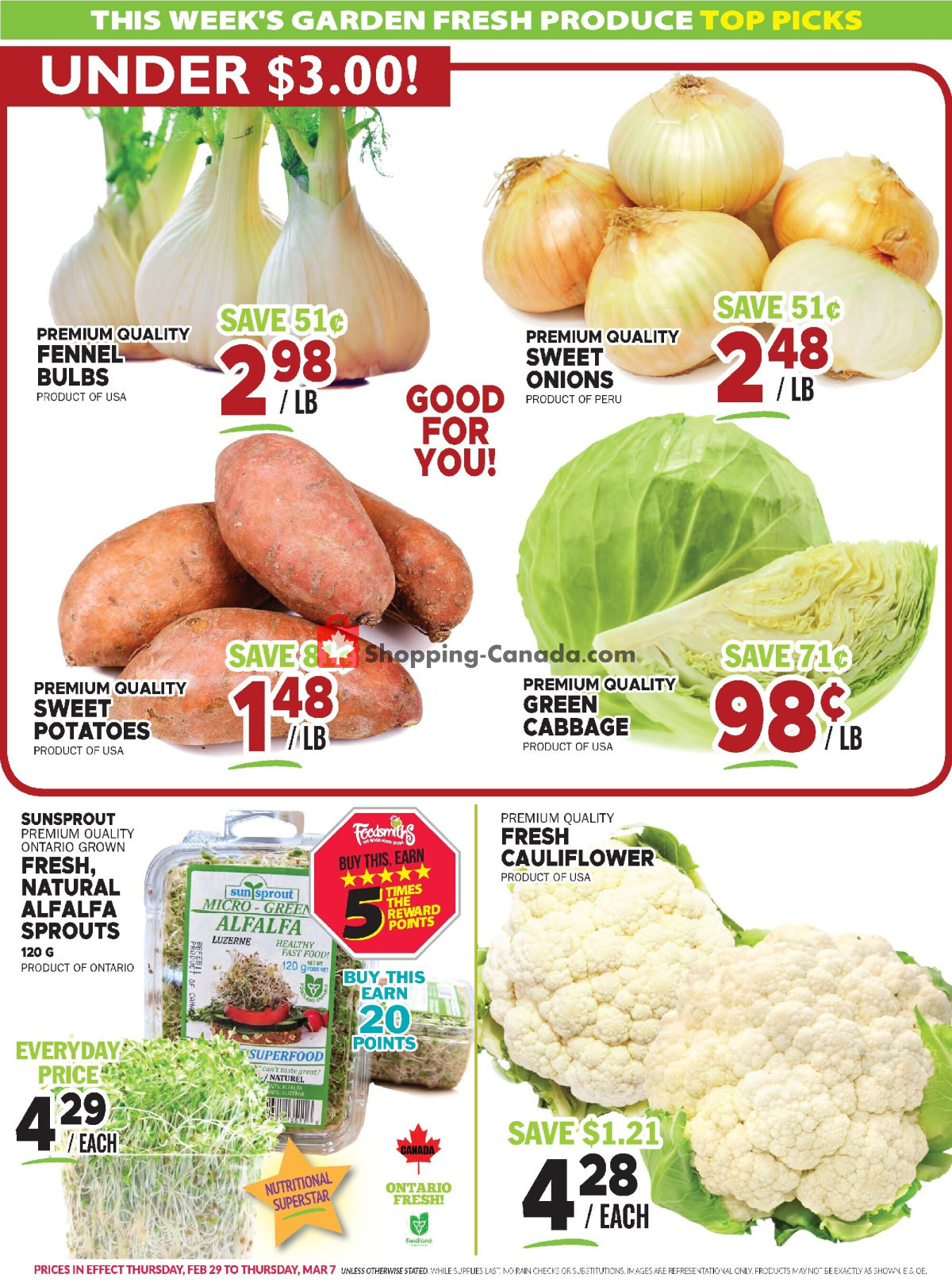 Foodsmiths flyer from Thursday February 29, 2024 to Thursday March 7, 2024 - page 3