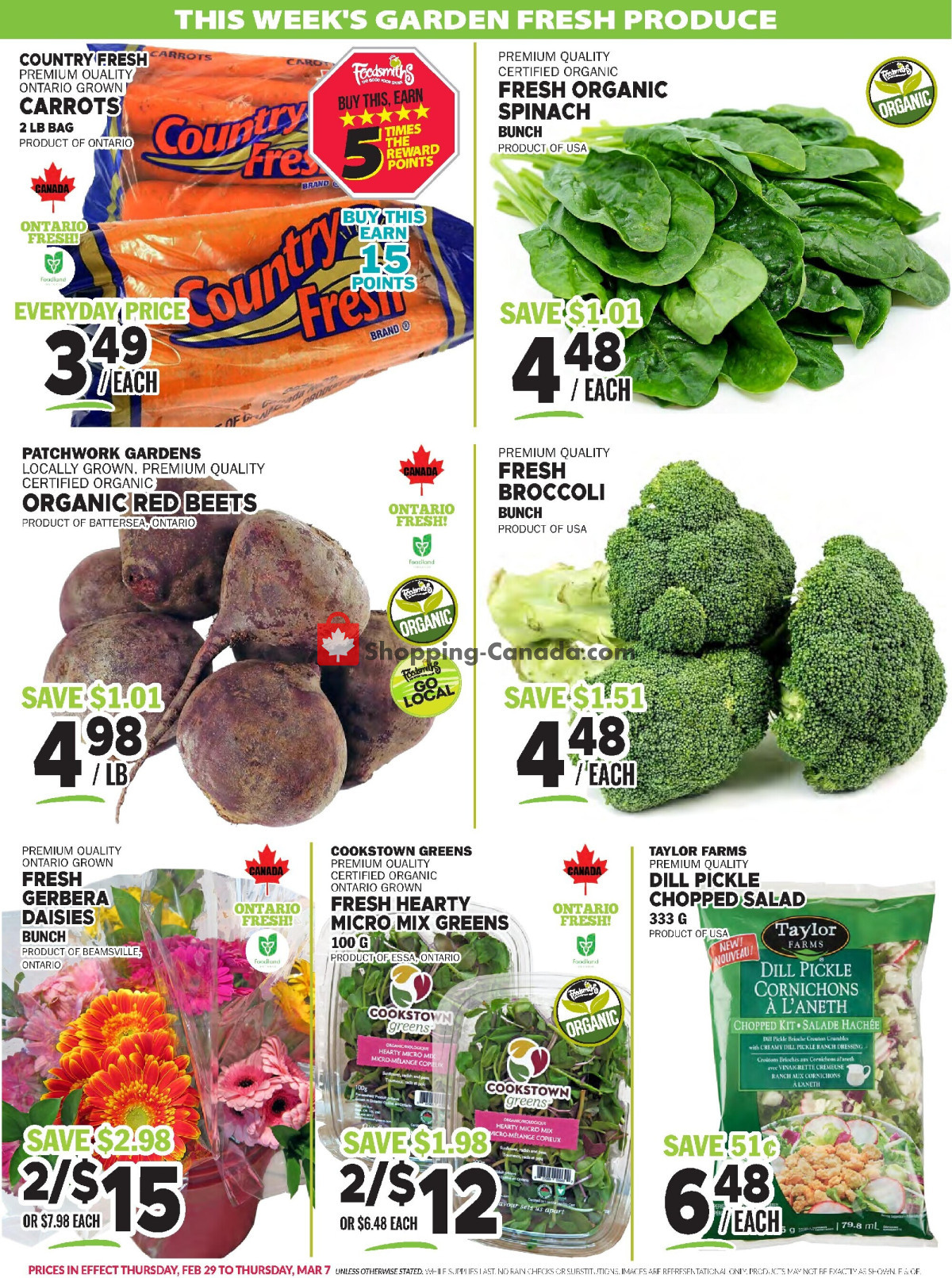 Foodsmiths flyer from Thursday February 29, 2024 to Thursday March 7, 2024 - page 4