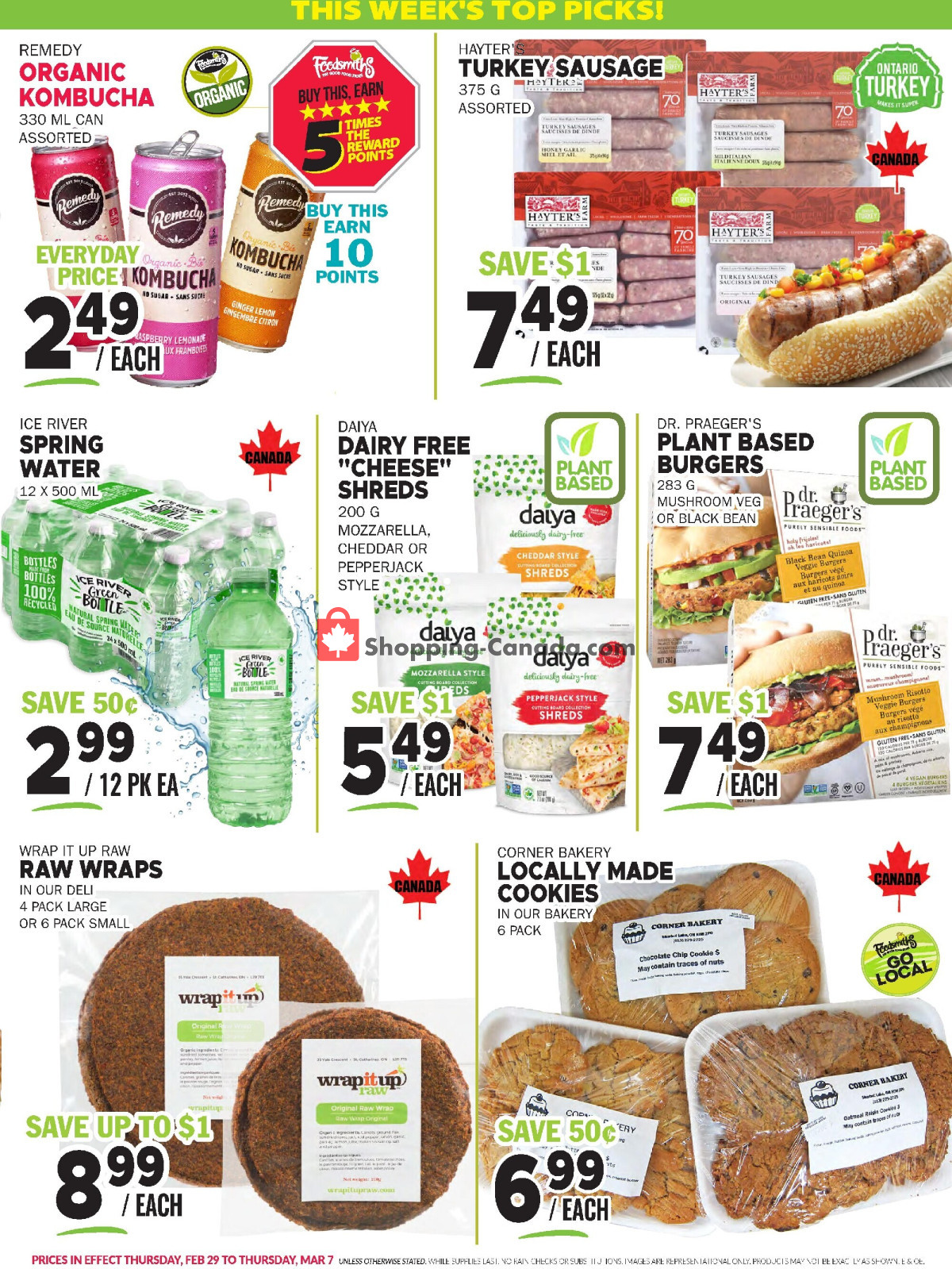 Foodsmiths flyer from Thursday February 29, 2024 to Thursday March 7, 2024 - page 9