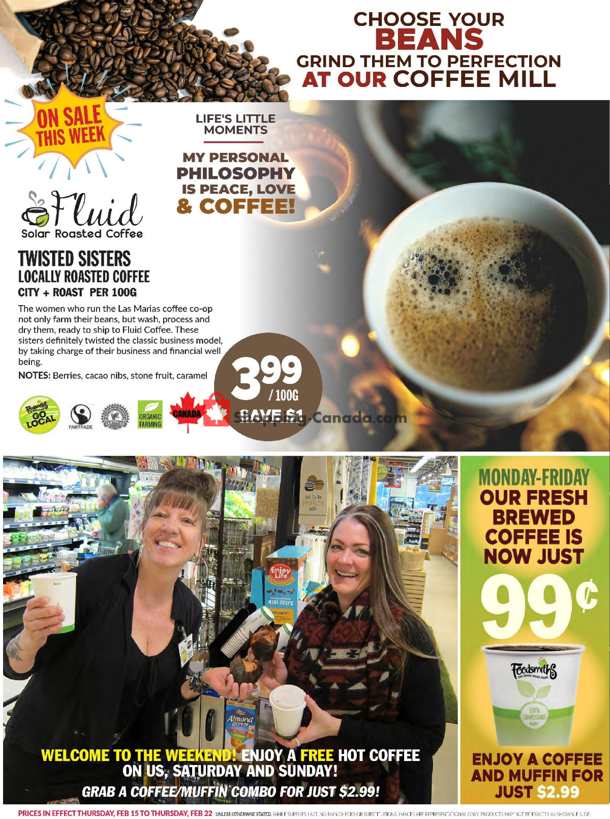 Foodsmiths flyer from Thursday February 15, 2024 to Thursday February 22, 2024 - page 14