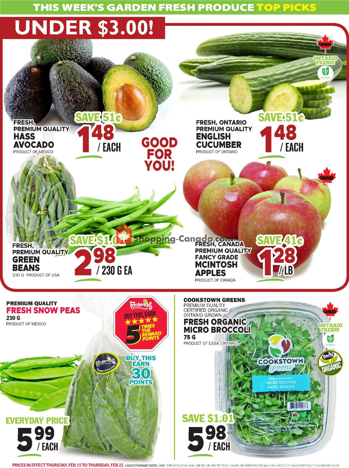 Foodsmiths flyer from Thursday February 15, 2024 to Thursday February 22, 2024 - page 3