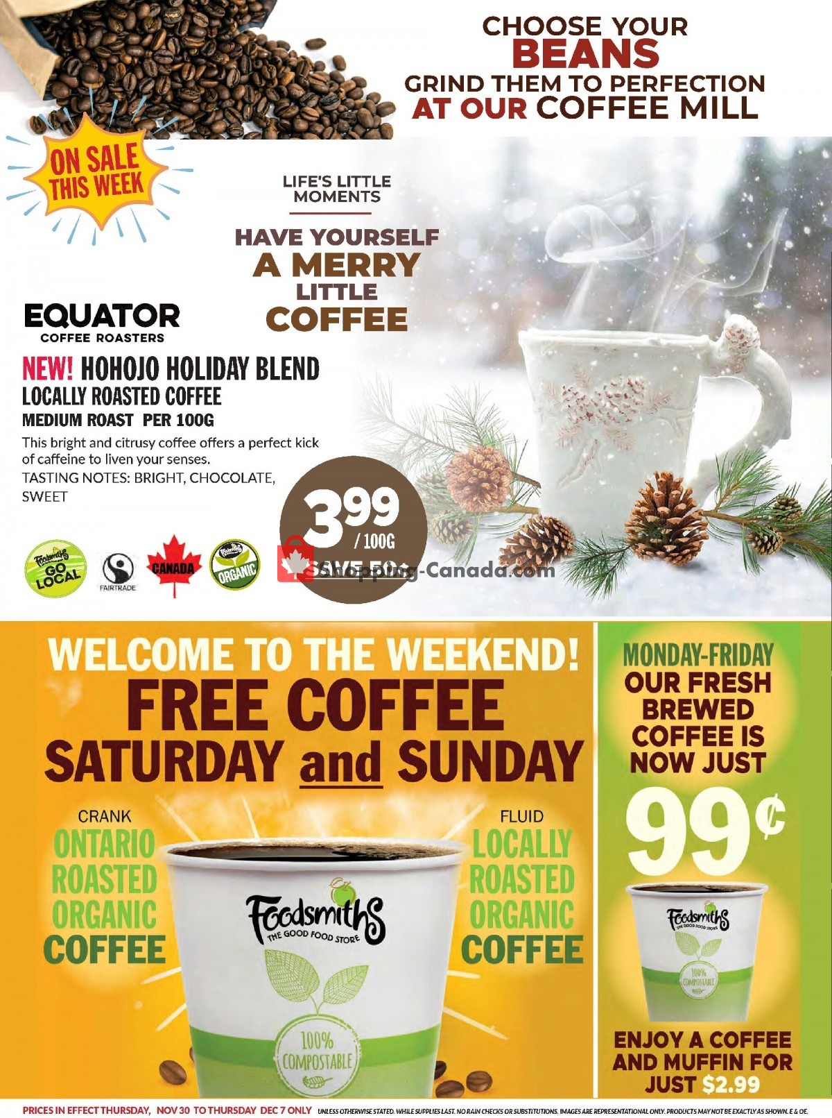 Foodsmiths flyer from Thursday November 30, 2023 to Thursday December 7, 2023 - page 14