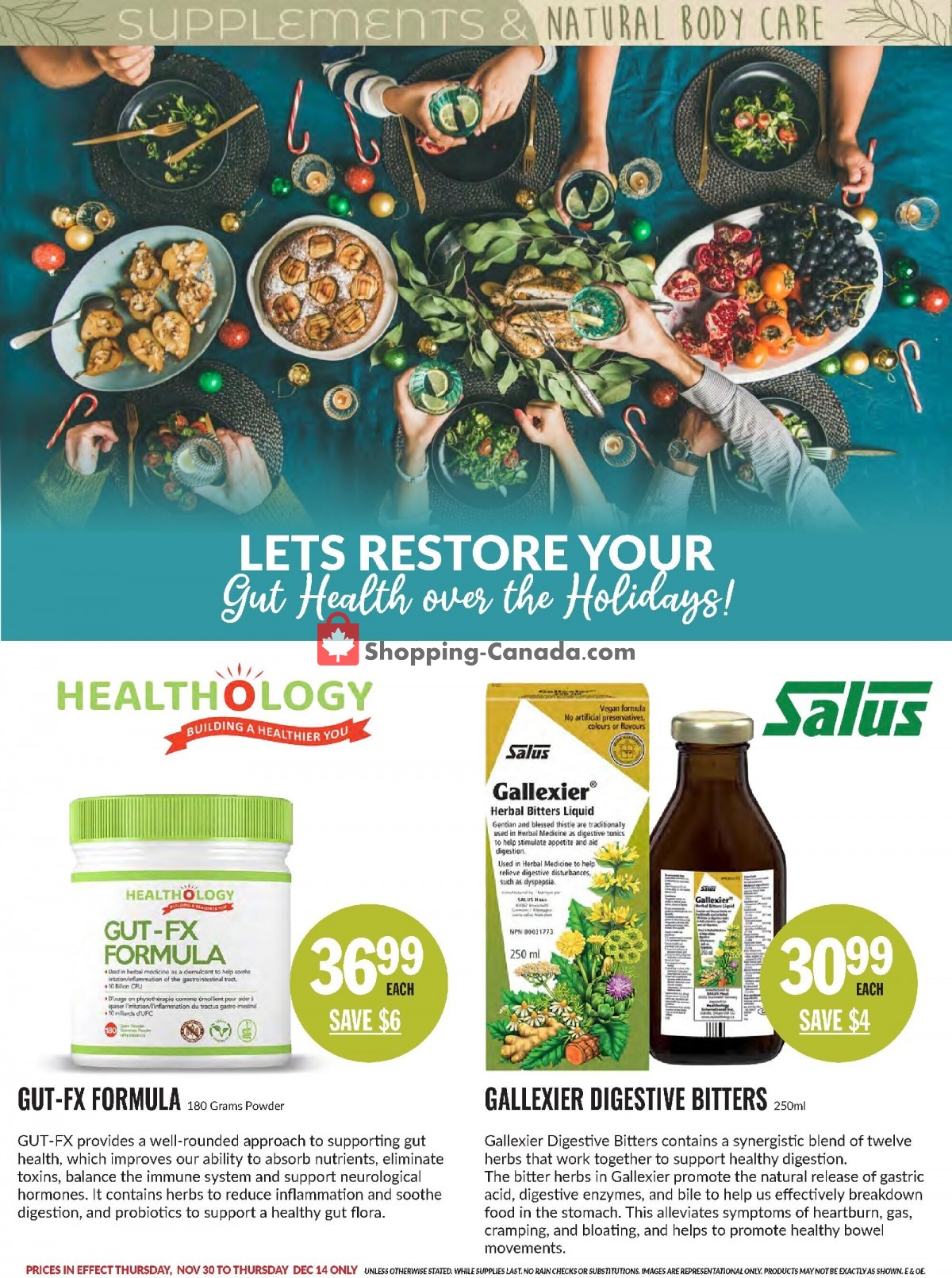 Foodsmiths flyer from Thursday November 30, 2023 to Thursday December 7, 2023 - page 20