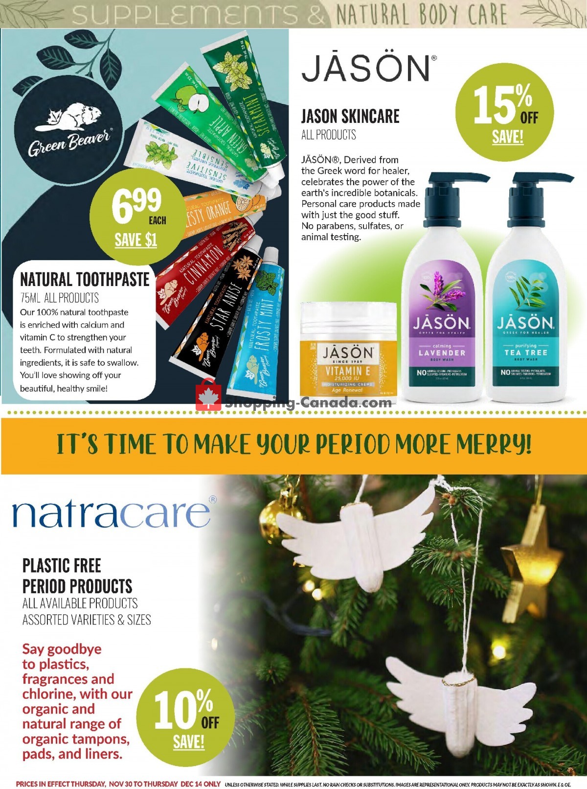Foodsmiths flyer from Thursday November 30, 2023 to Thursday December 7, 2023 - page 21
