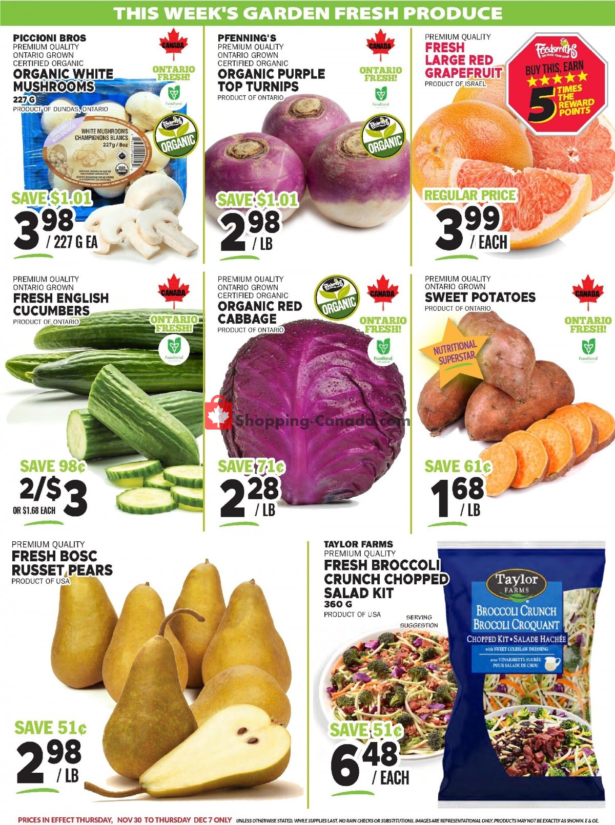 Foodsmiths flyer from Thursday November 30, 2023 to Thursday December 7, 2023 - page 4
