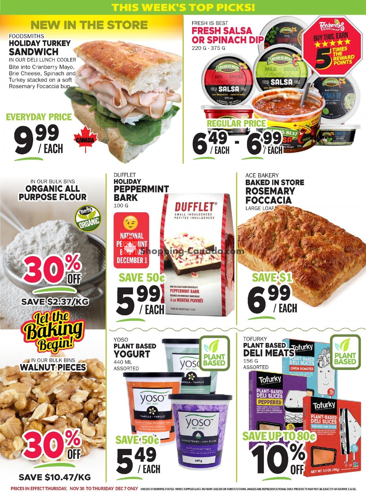 Foodsmiths flyer from Thursday November 30, 2023 to Thursday December 7, 2023 - page 8