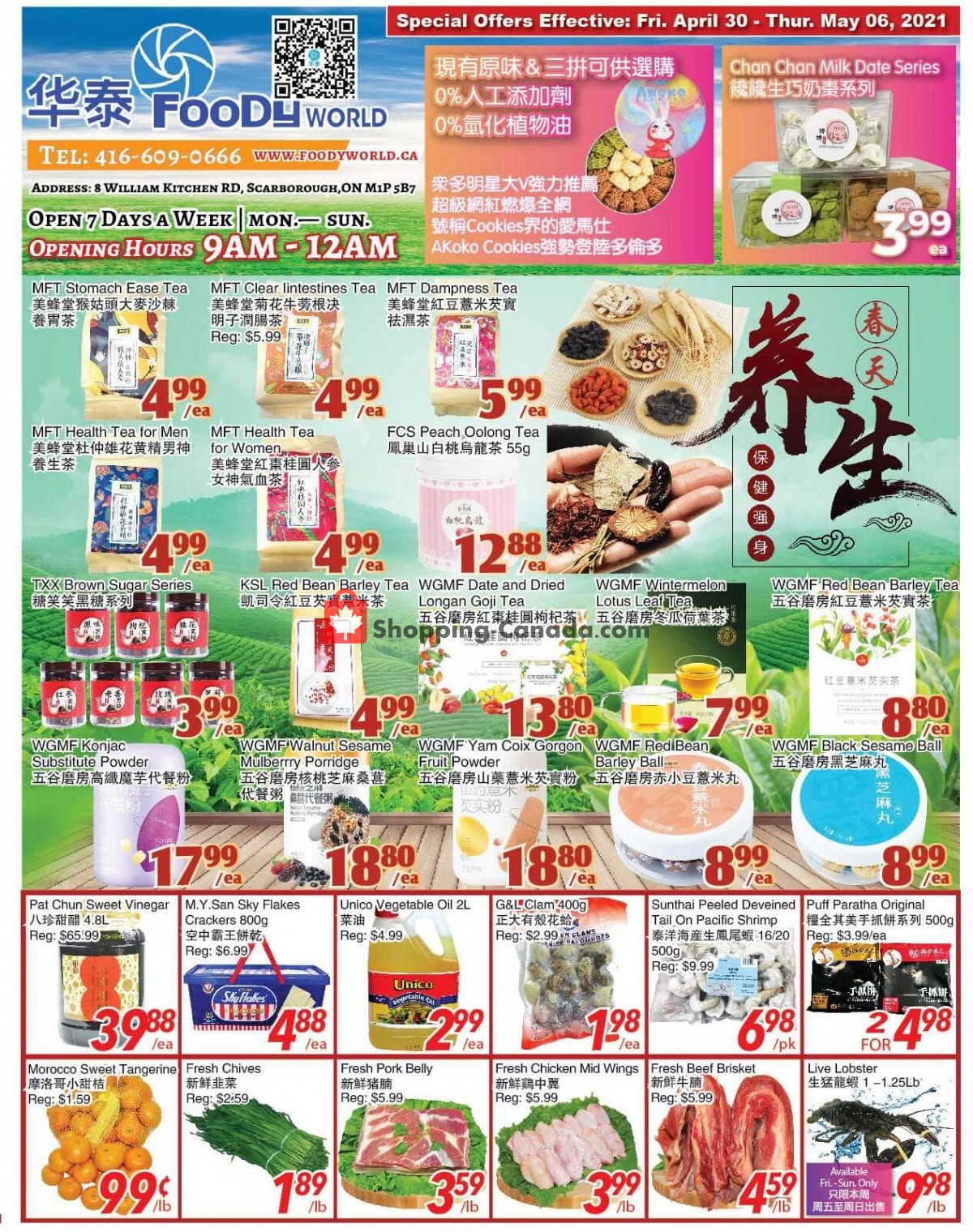 Foody World flyer from Friday April 30, 2021 to Thursday May 6, 2021 - page 2