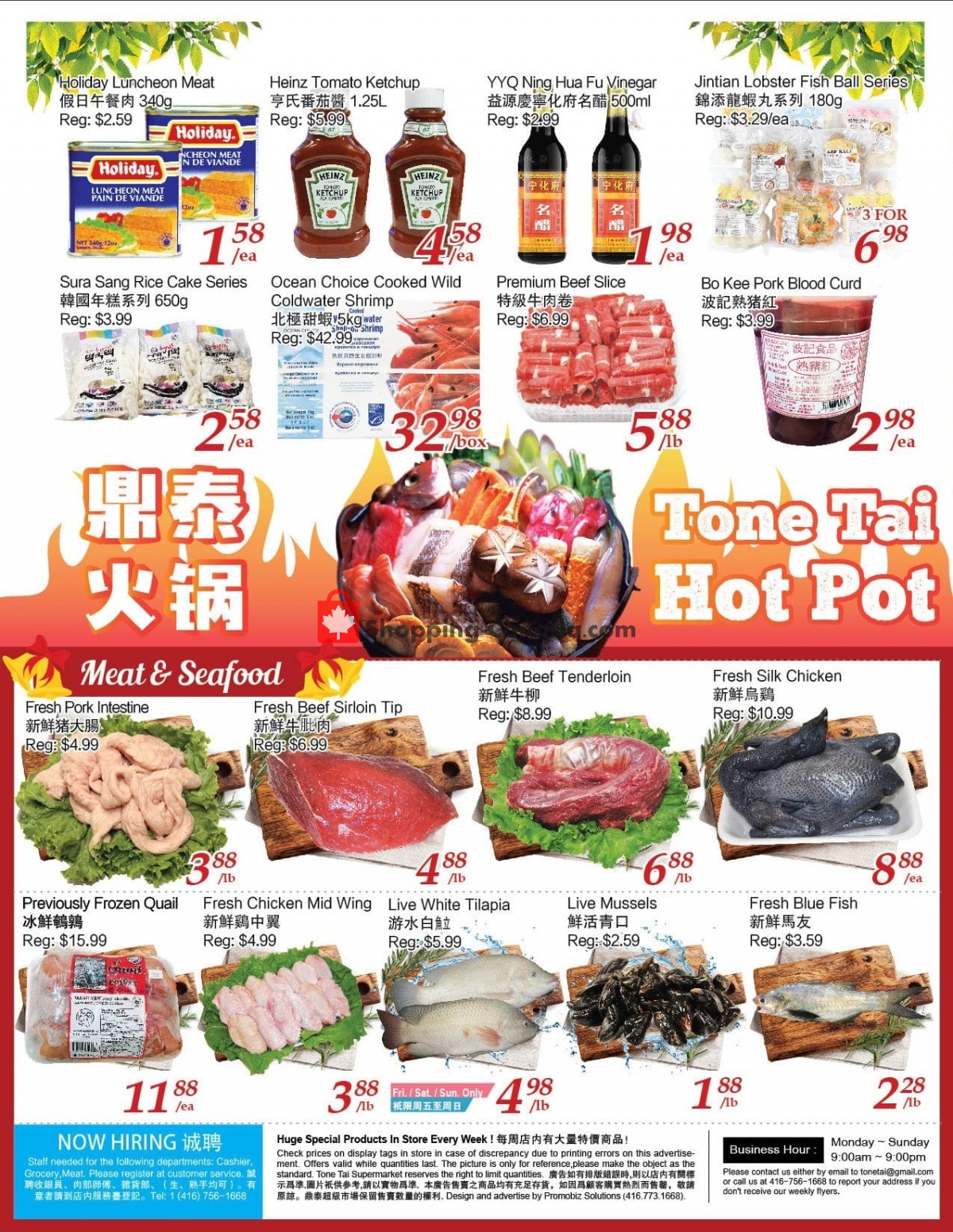 Foodymart flyer from Friday April 30, 2021 to Thursday May 6, 2021 - page 1