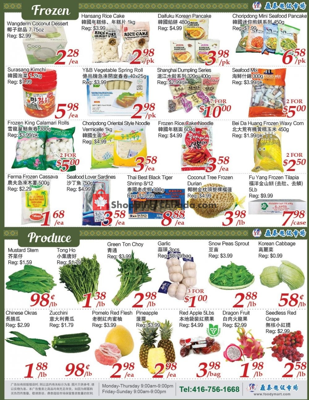 Foodymart flyer from Friday October 16, 2020 to Thursday October 22, 2020 - page 4