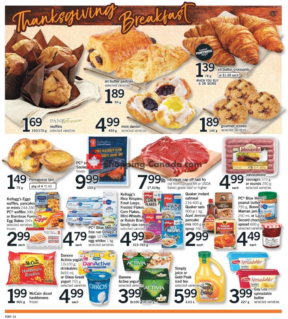 Fortinos flyer from Thursday October 10, 2019 to Monday October 14, 2019 - page 15