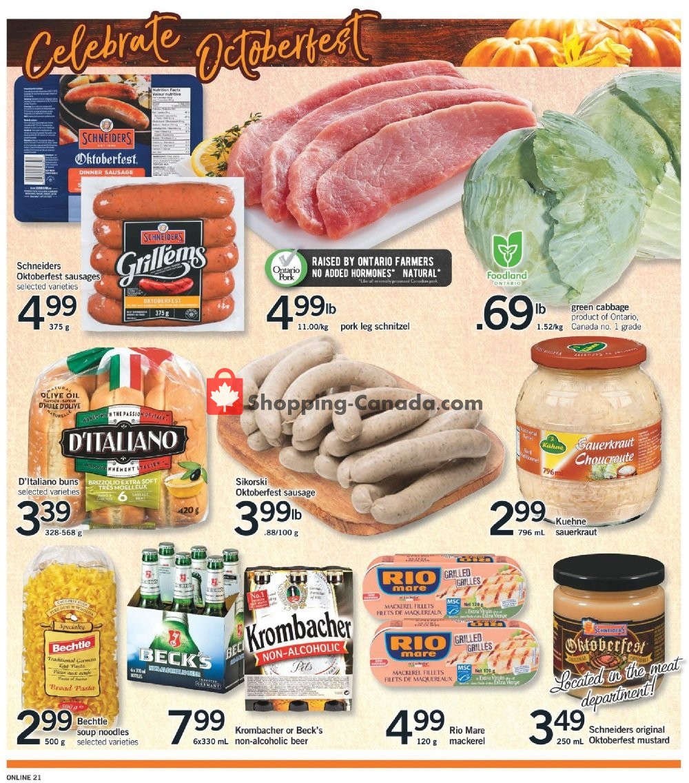 Fortinos flyer from Thursday October 10, 2019 to Monday October 14, 2019 - page 25