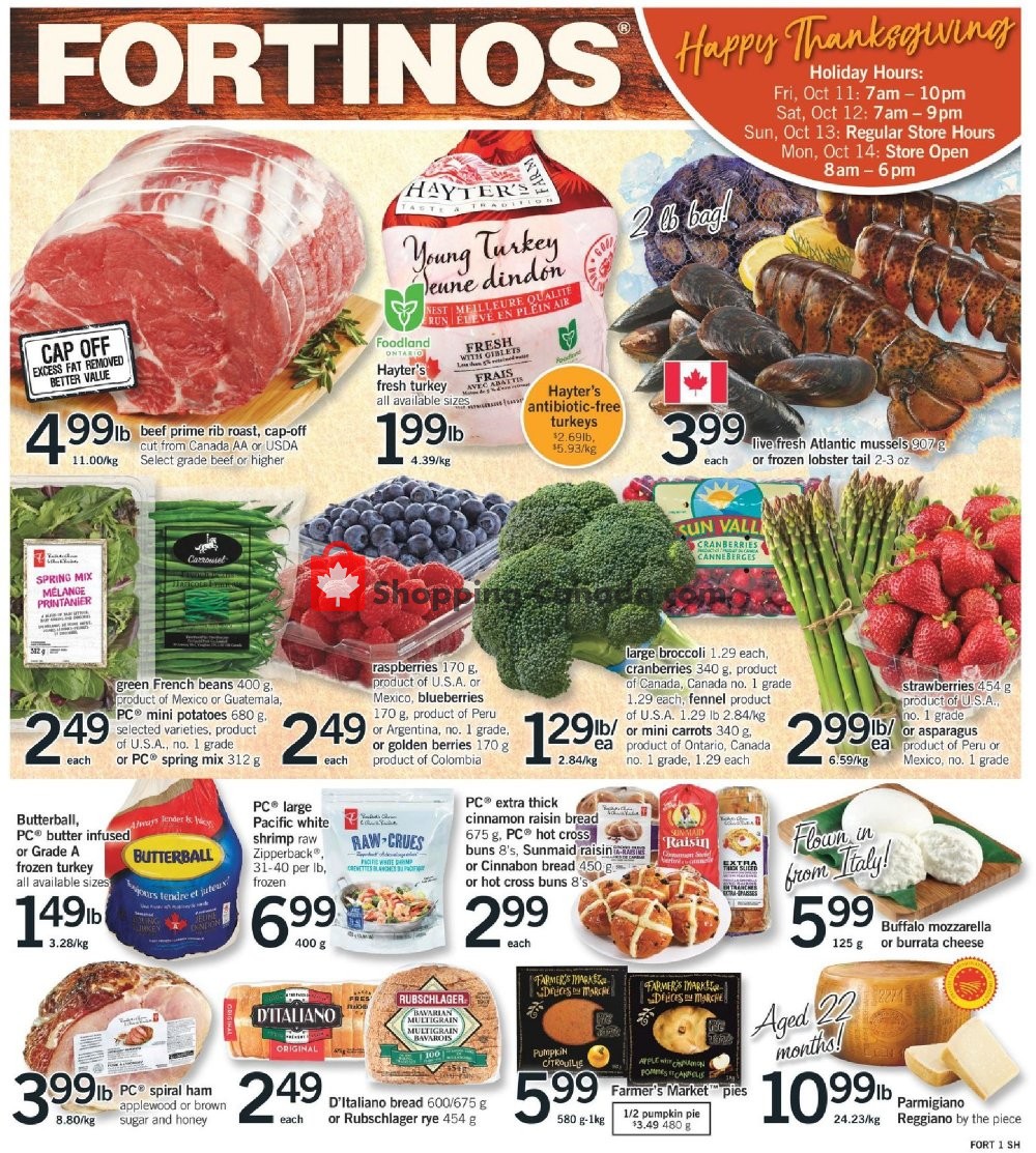 Fortinos flyer from Thursday October 10, 2019 to Monday October 14, 2019 - page 3
