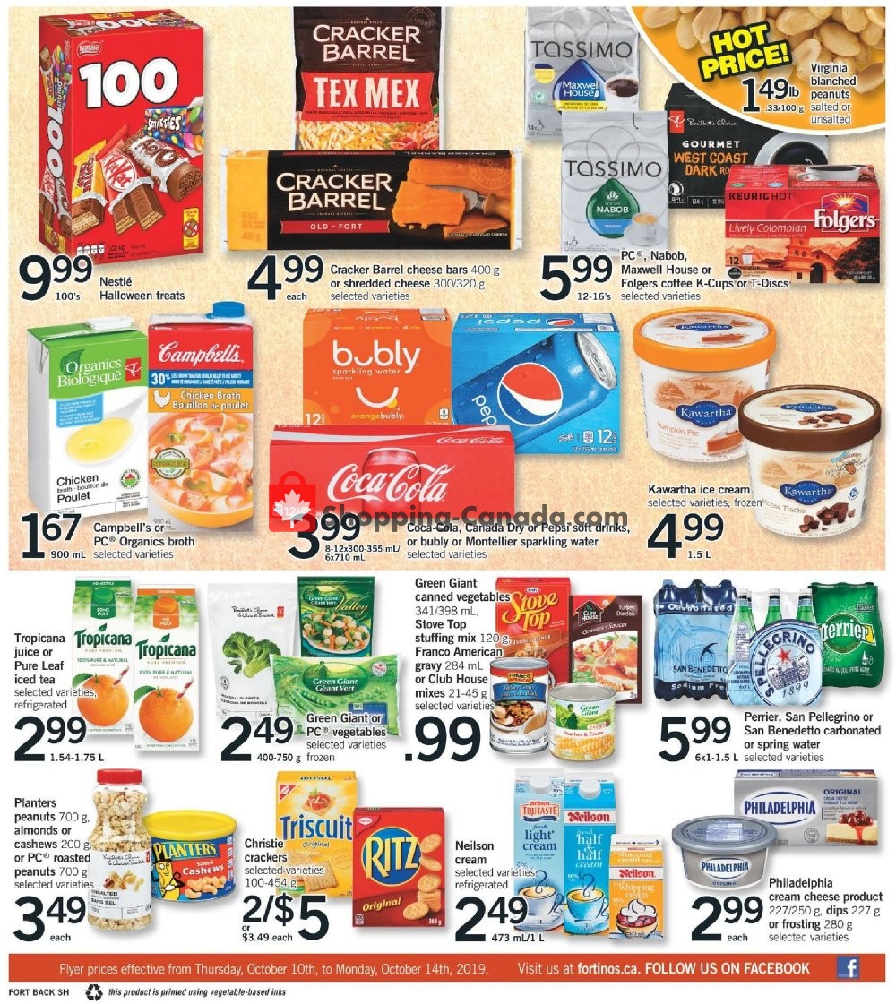 Fortinos flyer from Thursday October 10, 2019 to Monday October 14, 2019 - page 4