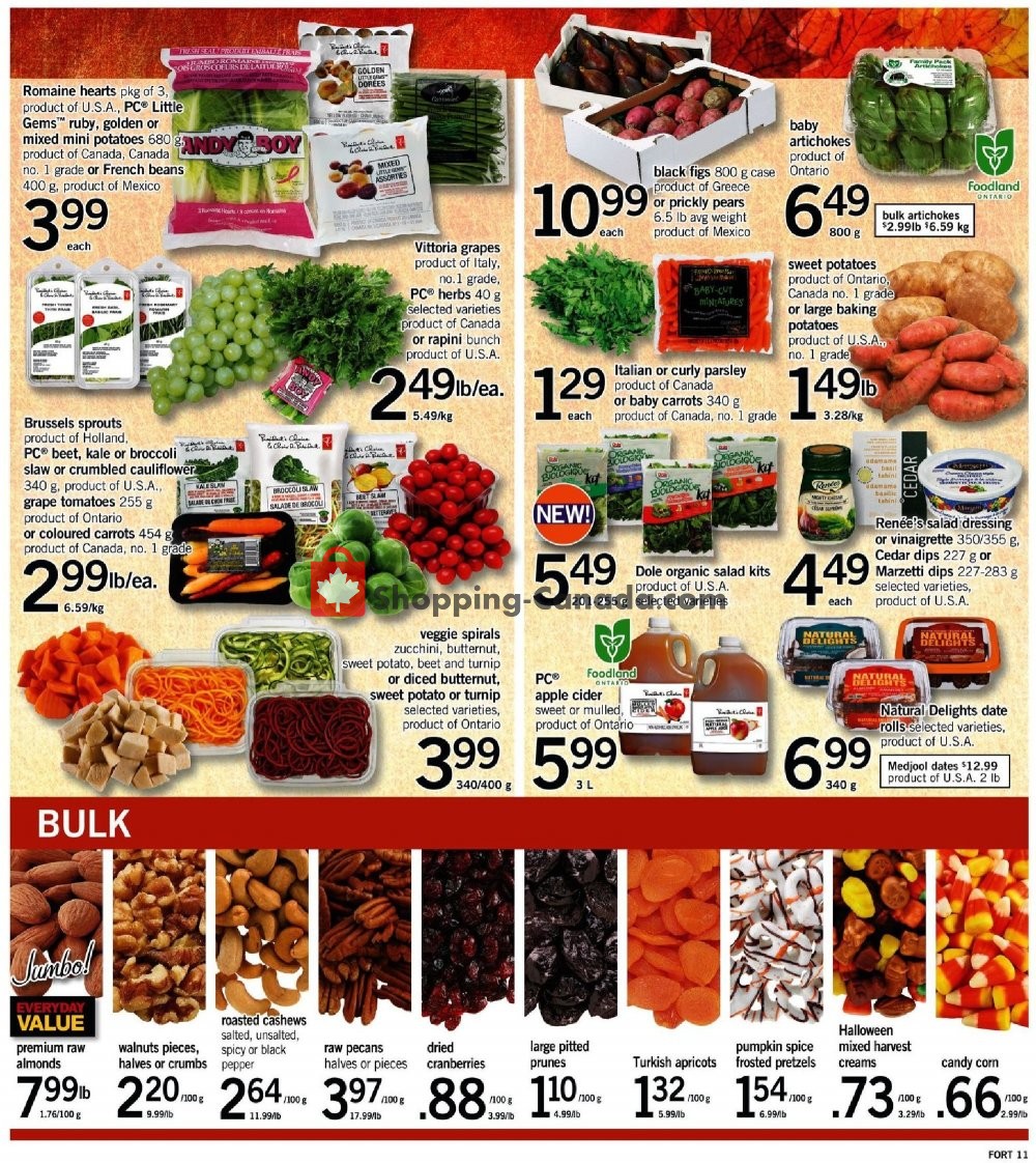 Fortinos flyer from Thursday October 4, 2018 to Sunday October 7, 2018 - page 13