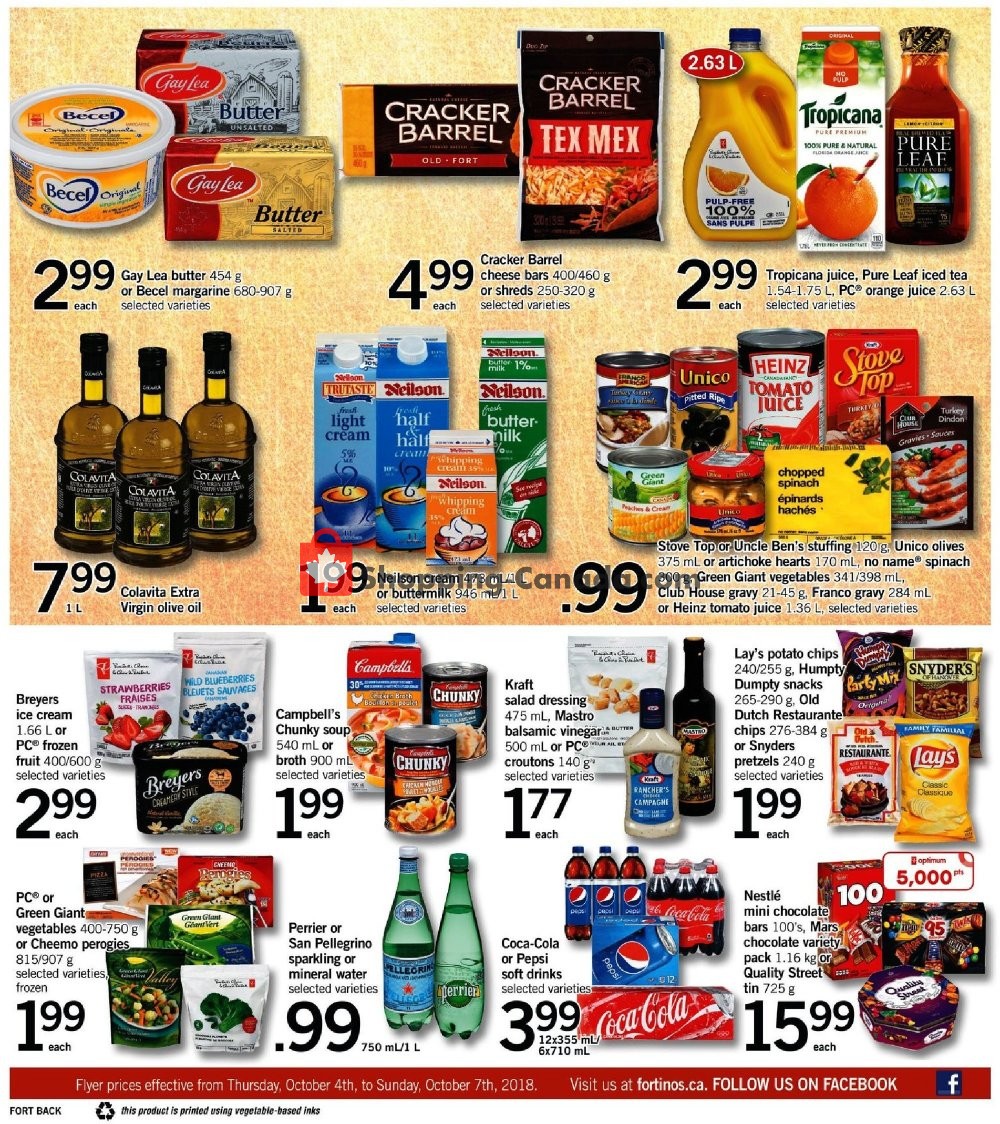 Fortinos flyer from Thursday October 4, 2018 to Sunday October 7, 2018 - page 22