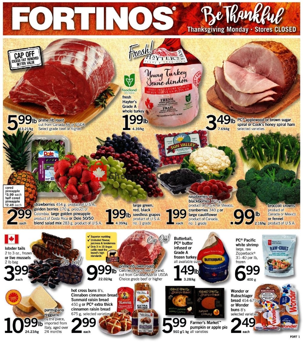 Fortinos flyer from Thursday October 4, 2018 to Sunday October 7, 2018 - page 3