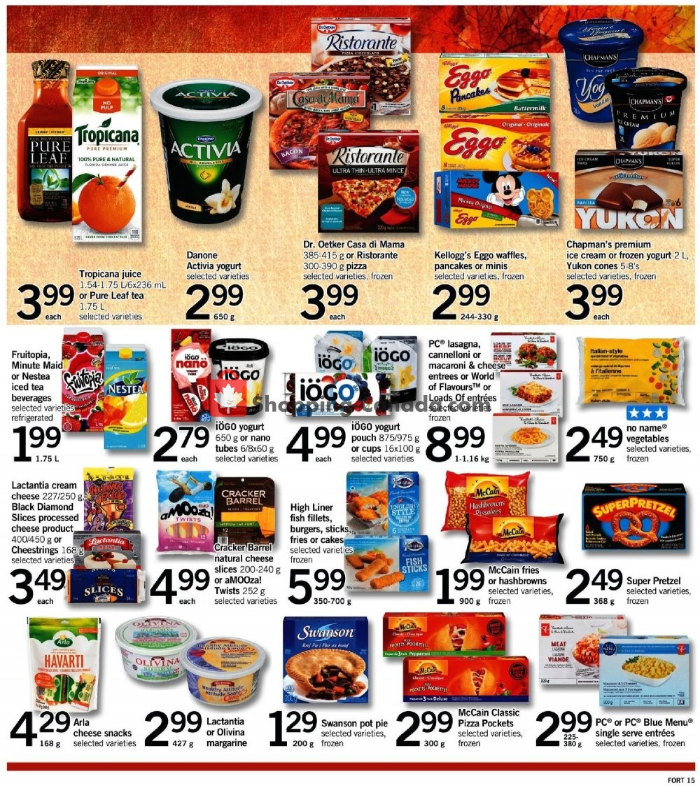 Fortinos flyer from Thursday September 20, 2018 to Wednesday September 26, 2018 - page 15