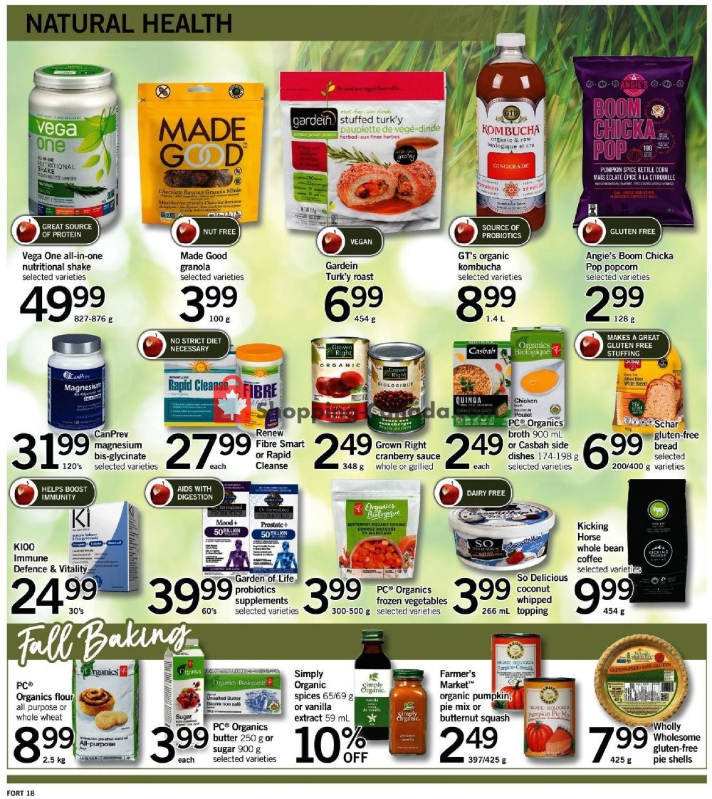 Fortinos flyer from Thursday September 20, 2018 to Wednesday September 26, 2018 - page 18