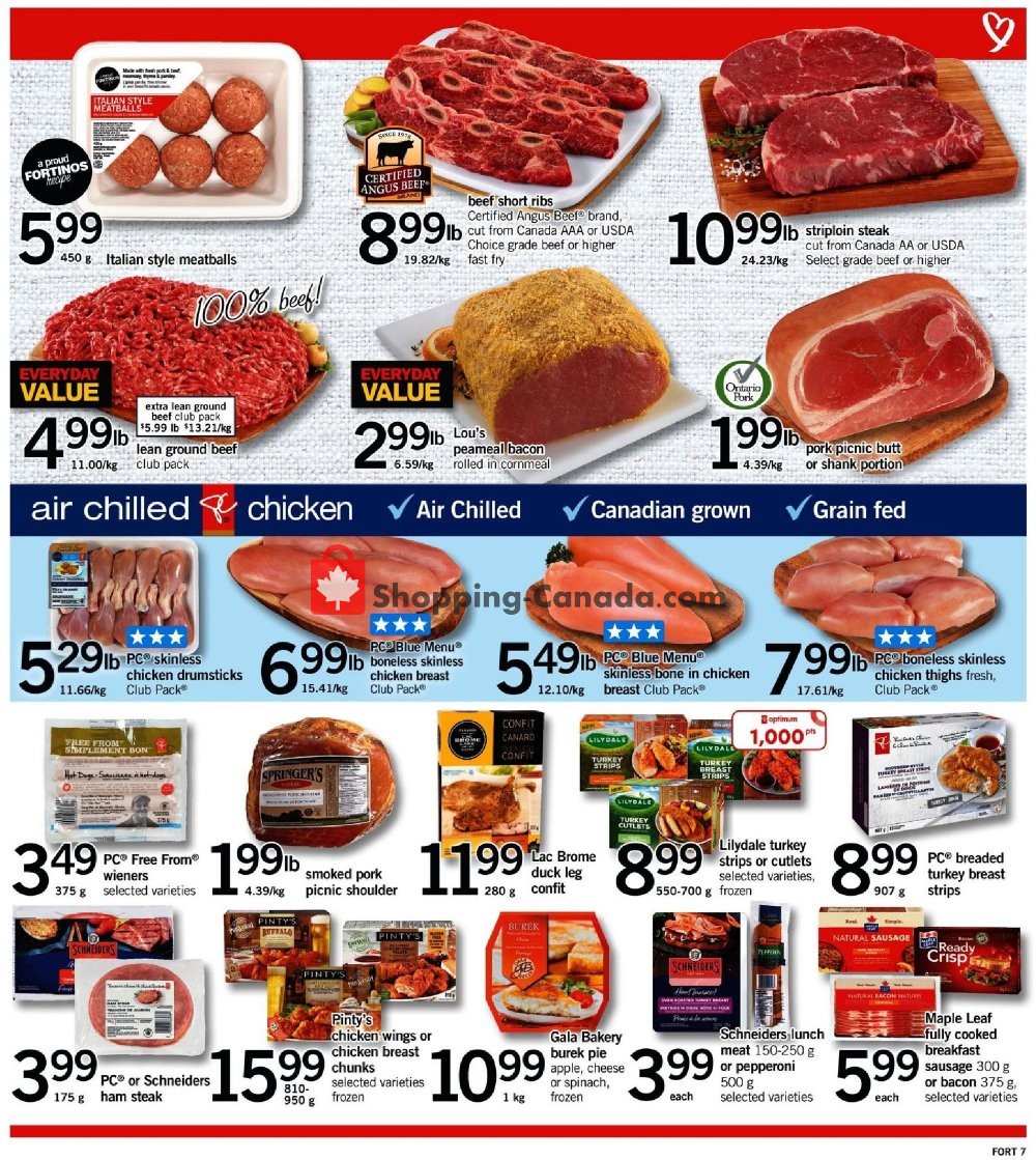 Fortinos flyer from Thursday September 20, 2018 to Wednesday September 26, 2018 - page 7