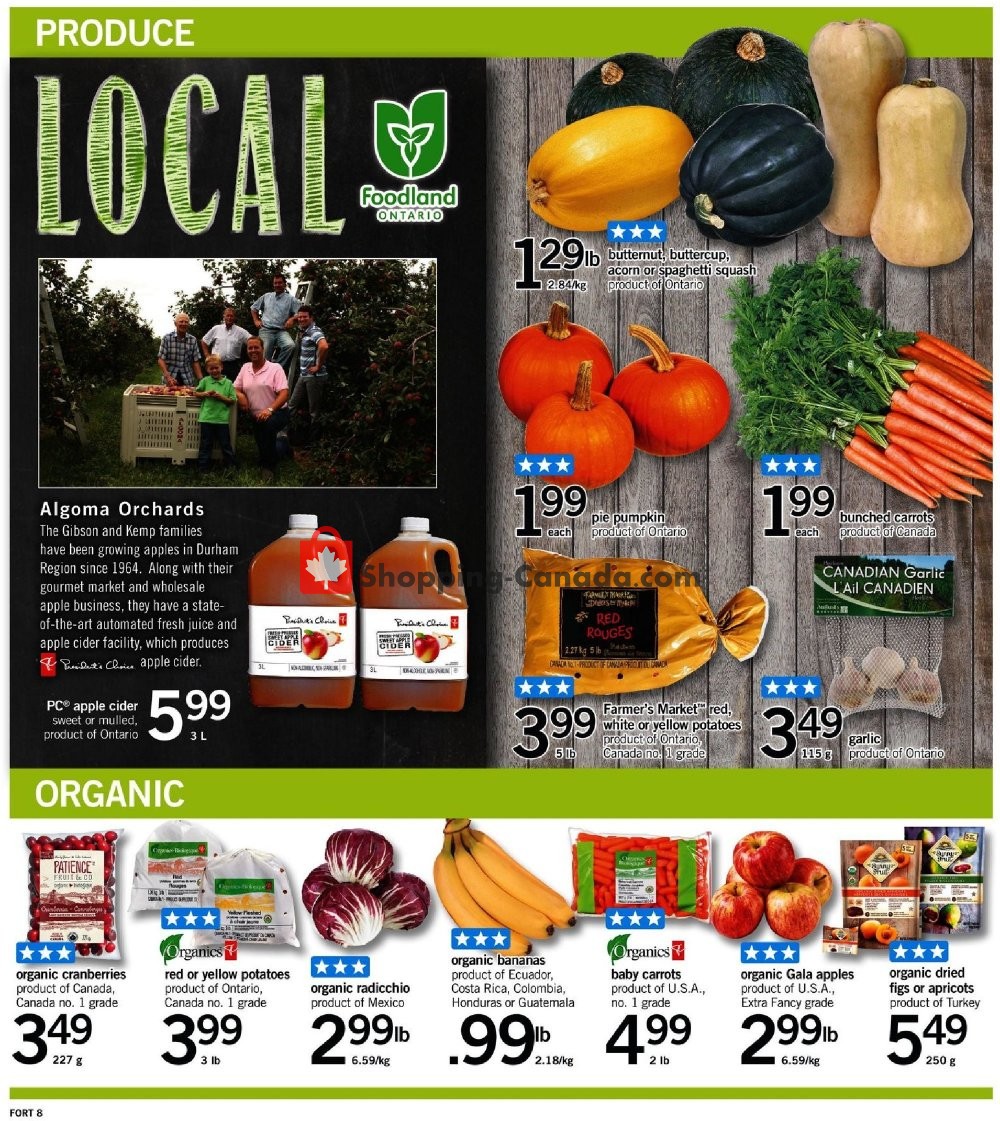 Fortinos flyer from Thursday September 20, 2018 to Wednesday September 26, 2018 - page 8