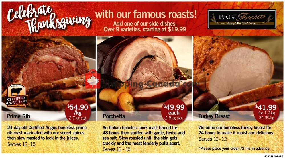 Fortinos flyer from Thursday September 27, 2018 to Wednesday October 3, 2018 - page 1