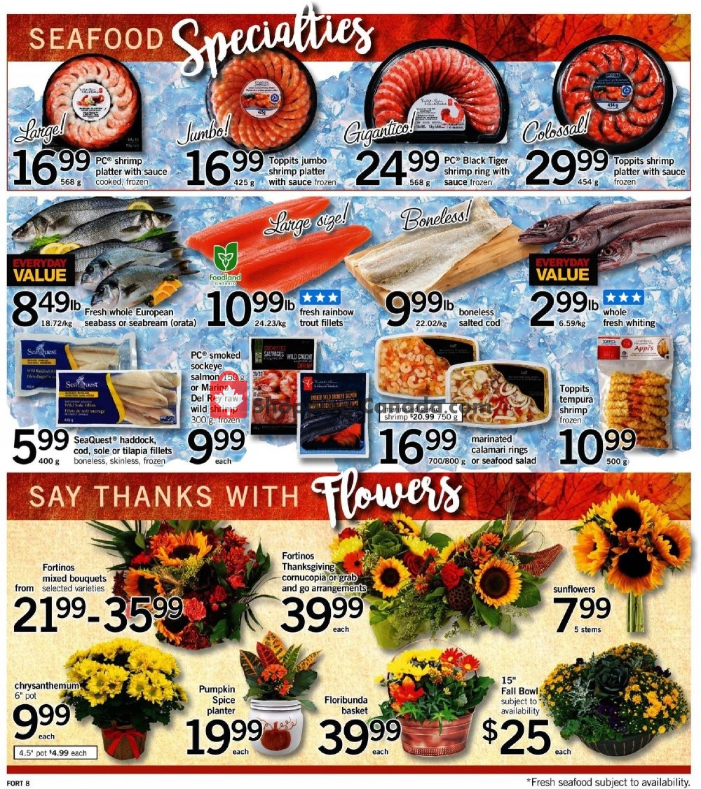 Fortinos flyer from Thursday September 27, 2018 to Wednesday October 3, 2018 - page 10