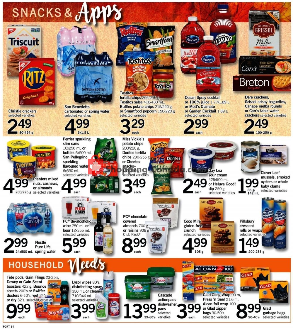 Fortinos flyer from Thursday September 27, 2018 to Wednesday October 3, 2018 - page 16