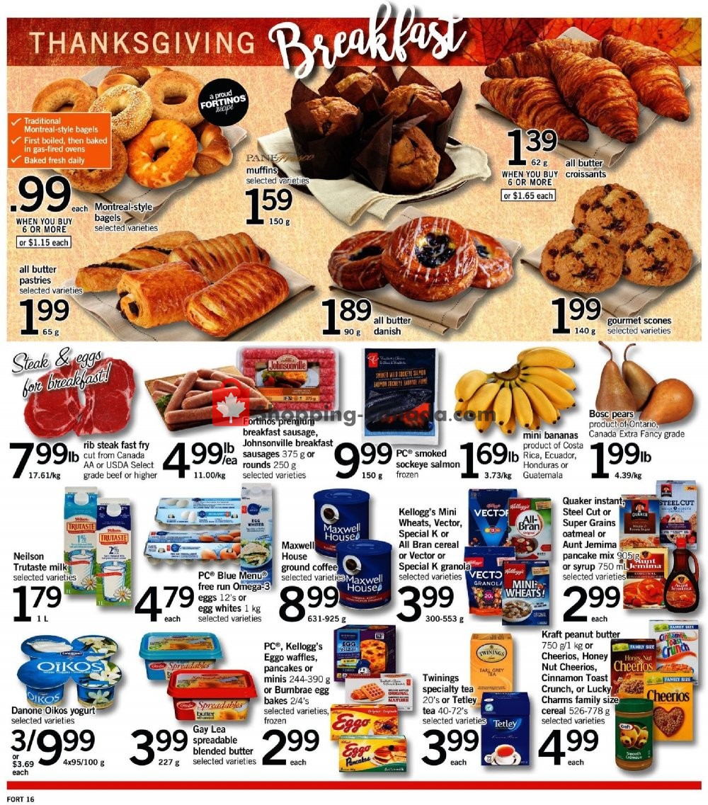 Fortinos flyer from Thursday September 27, 2018 to Wednesday October 3, 2018 - page 18