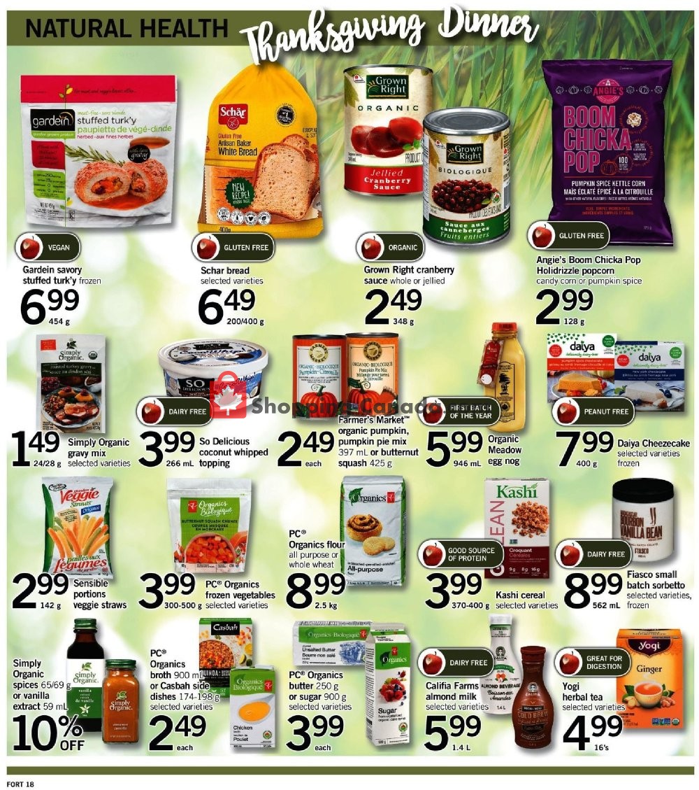 Fortinos flyer from Thursday September 27, 2018 to Wednesday October 3, 2018 - page 20