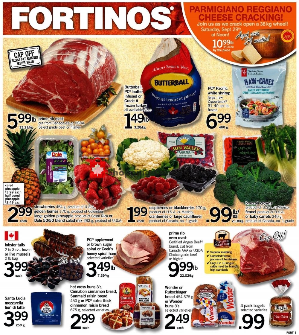 Fortinos flyer from Thursday September 27, 2018 to Wednesday October 3, 2018 - page 3