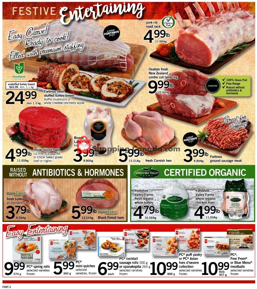 Fortinos flyer from Thursday September 27, 2018 to Wednesday October 3, 2018 - page 4
