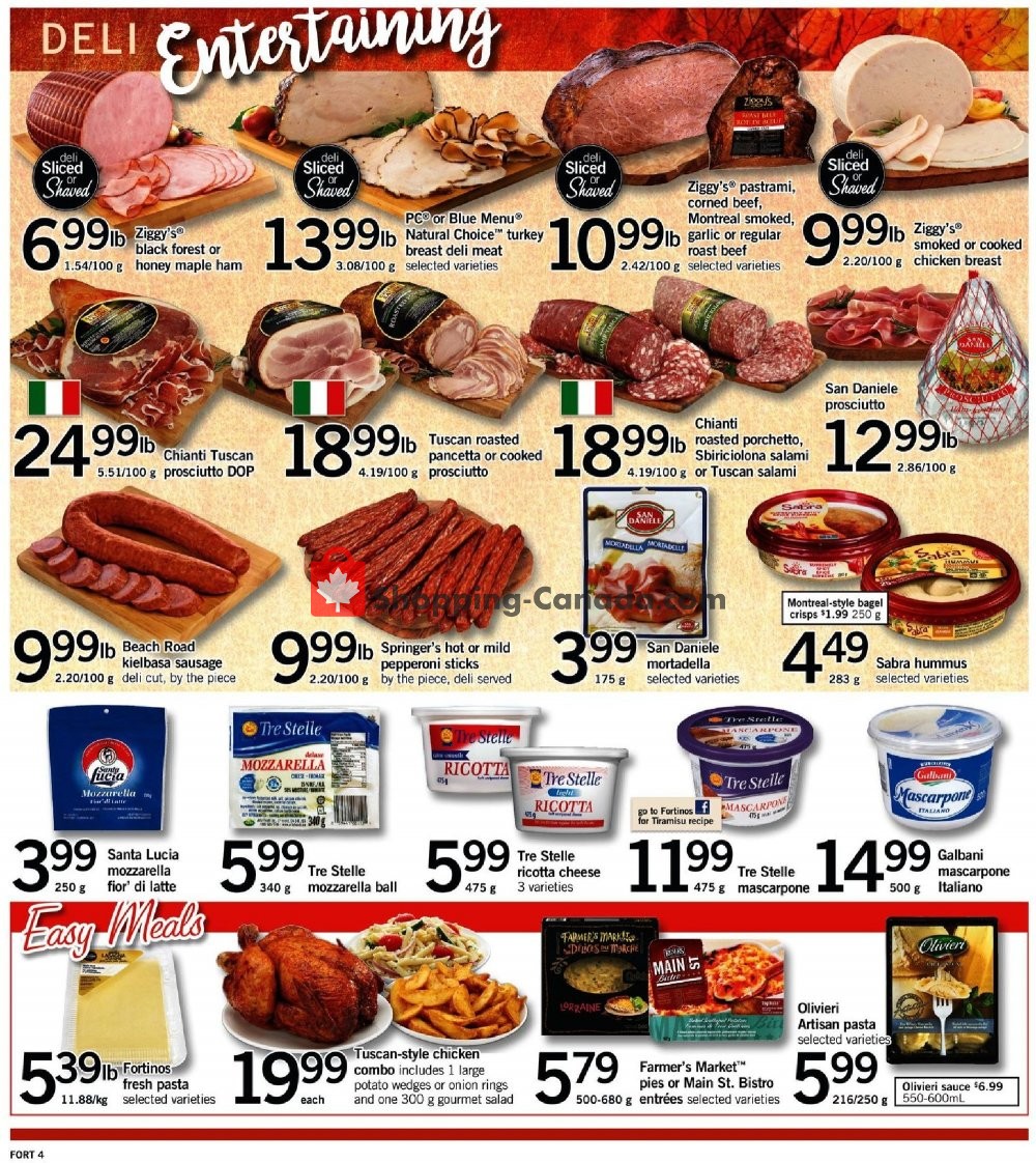 Fortinos flyer from Thursday September 27, 2018 to Wednesday October 3, 2018 - page 6