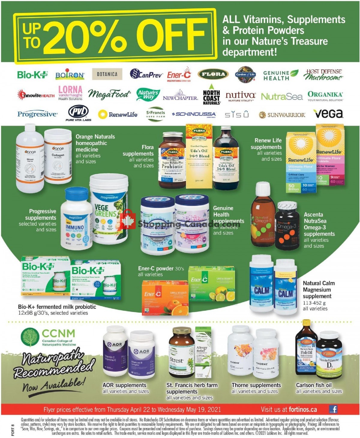 Fortinos flyer from Thursday May 6, 2021 to Wednesday May 12, 2021 - page 24