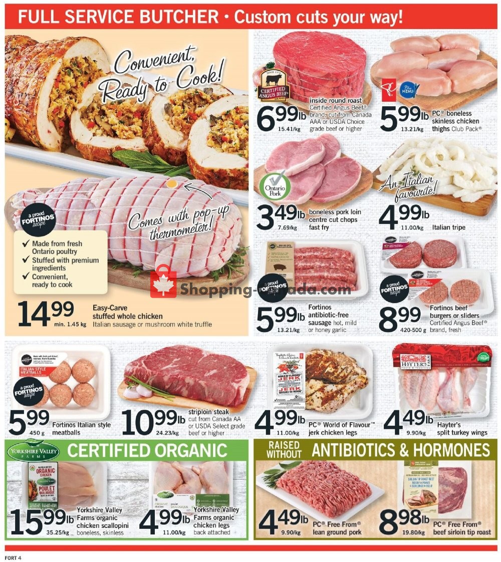 Fortinos flyer from Thursday October 15, 2020 to Wednesday October 21, 2020 - page 5