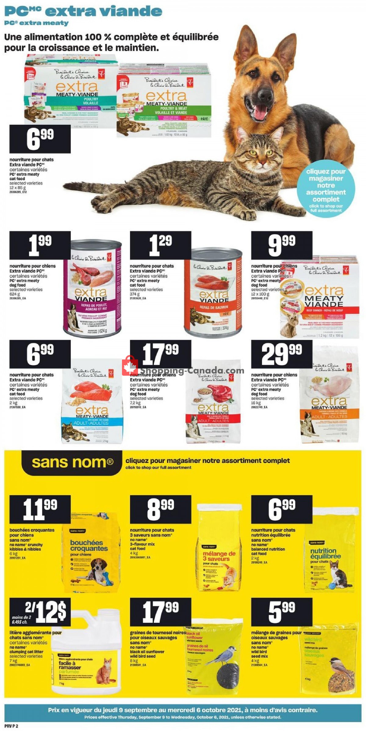 Fortinos flyer from Thursday September 9, 2021 to Wednesday October 6, 2021 - page 2
