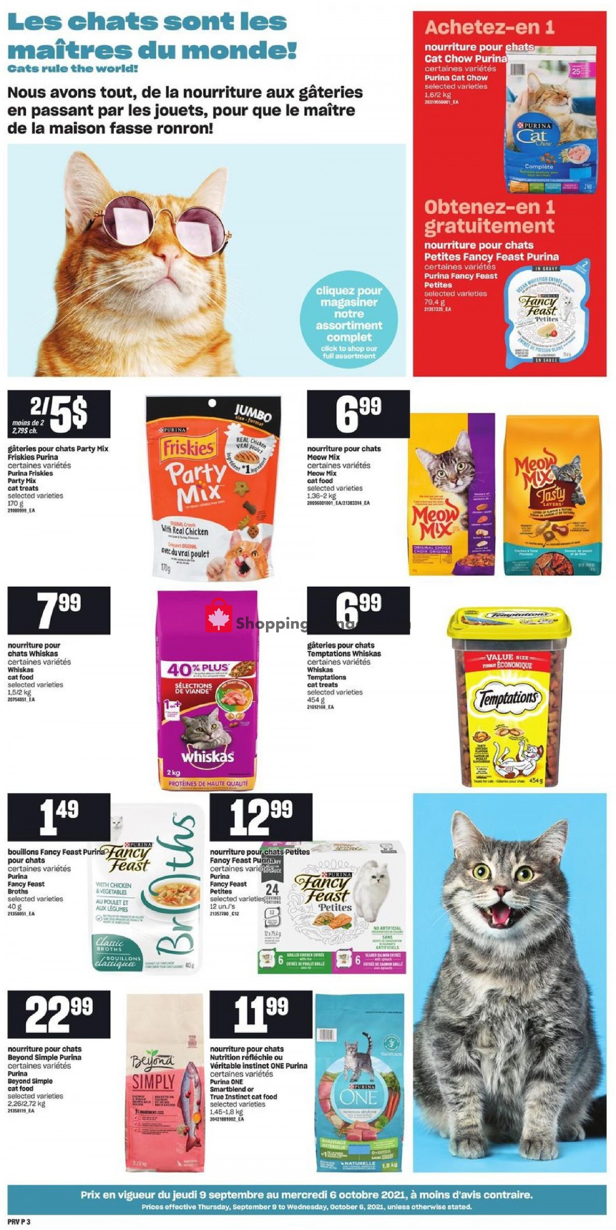 Fortinos flyer from Thursday September 9, 2021 to Wednesday October 6, 2021 - page 3