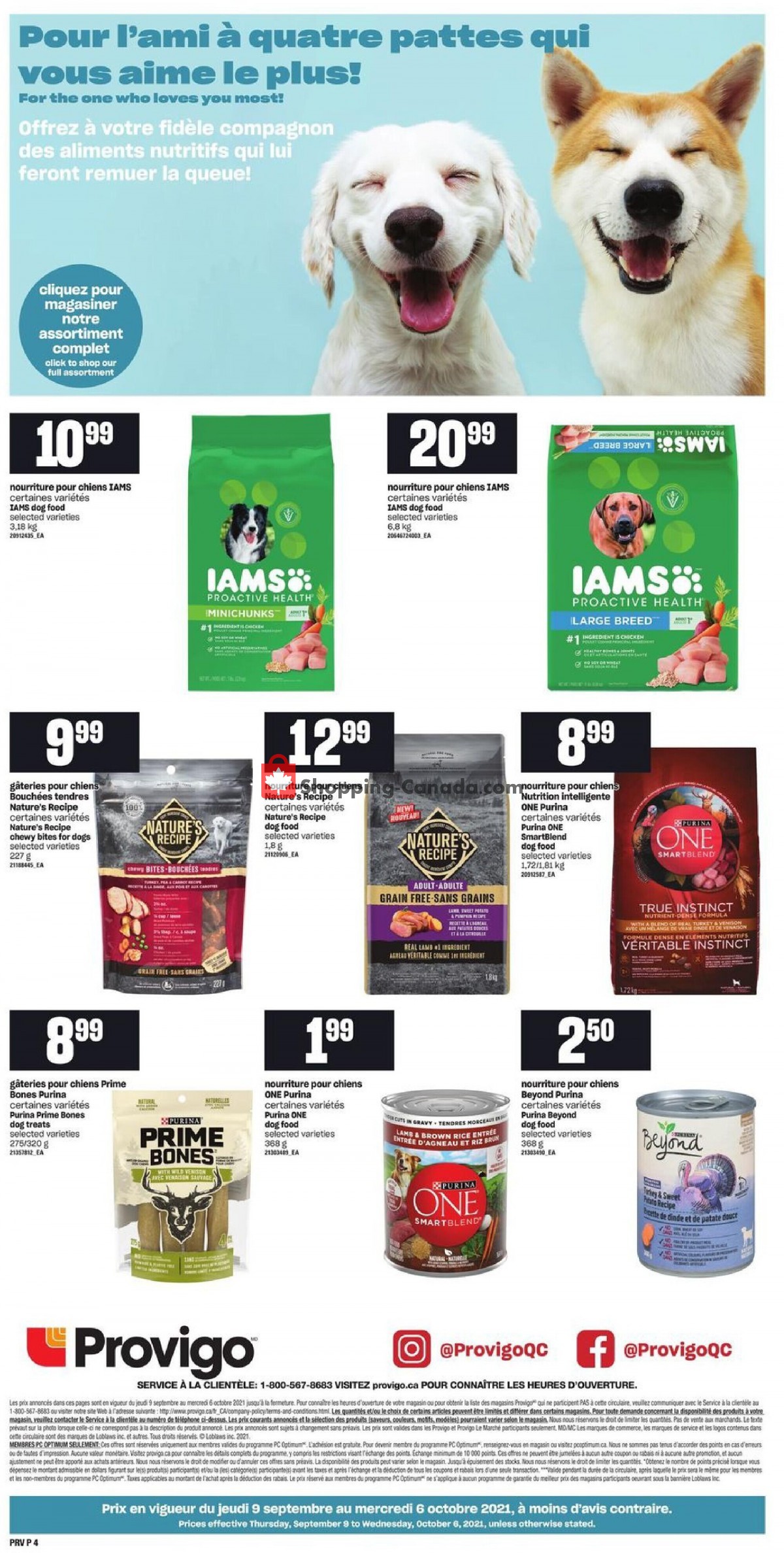 Fortinos flyer from Thursday September 9, 2021 to Wednesday October 6, 2021 - page 4