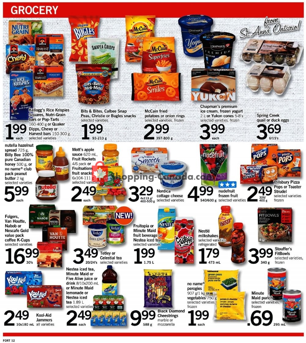Fortinos flyer from Tuesday October 16, 2018 to Wednesday October 31, 2018 - page 12