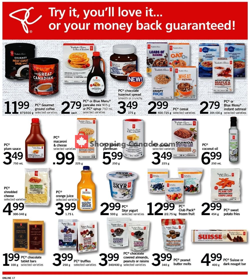Fortinos flyer from Tuesday October 16, 2018 to Wednesday October 31, 2018 - page 17