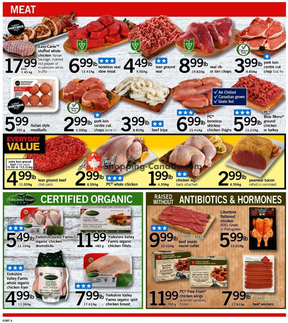 Fortinos flyer from Tuesday October 16, 2018 to Wednesday October 31, 2018 - page 4