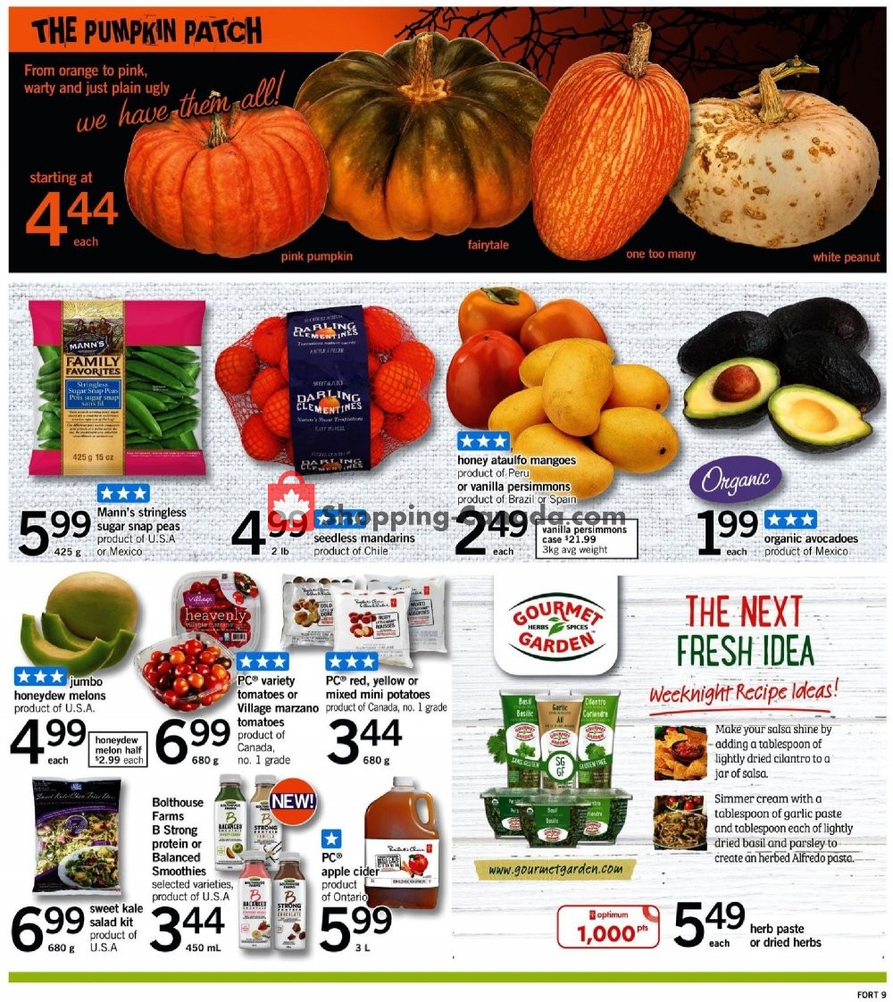 Fortinos flyer from Tuesday October 16, 2018 to Wednesday October 31, 2018 - page 9