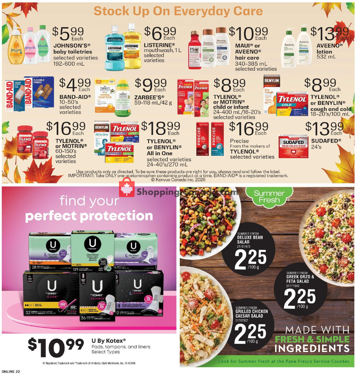 Fortinos flyer from Thursday August 27, 2026 to Wednesday September 2, 2026 - page 22