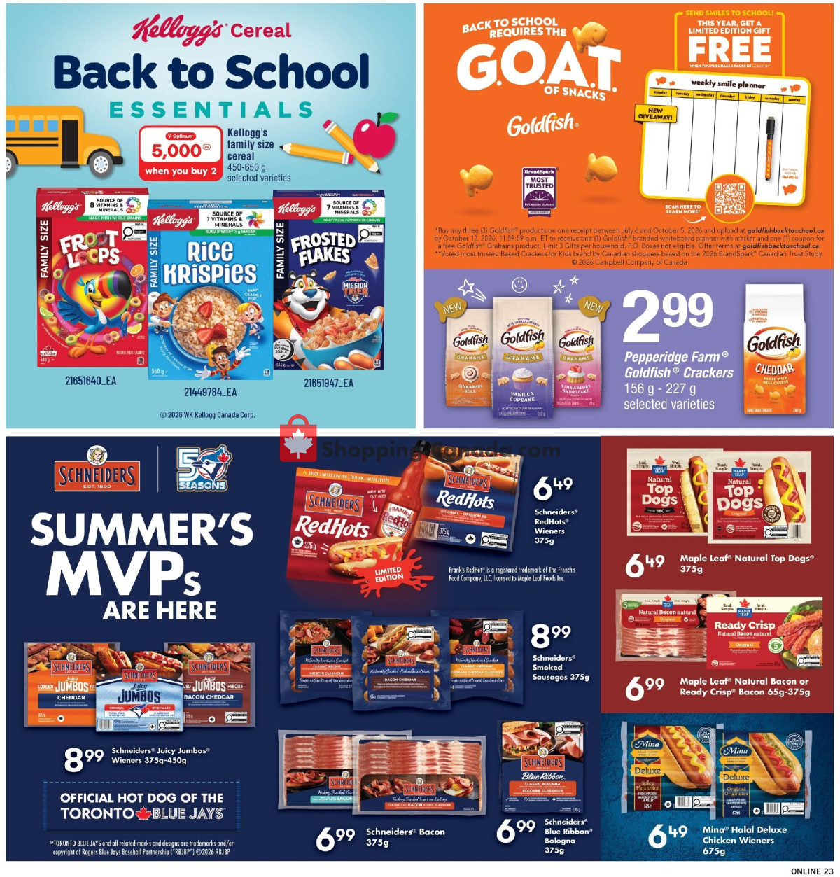 Fortinos flyer from Thursday August 27, 2026 to Wednesday September 2, 2026 - page 23