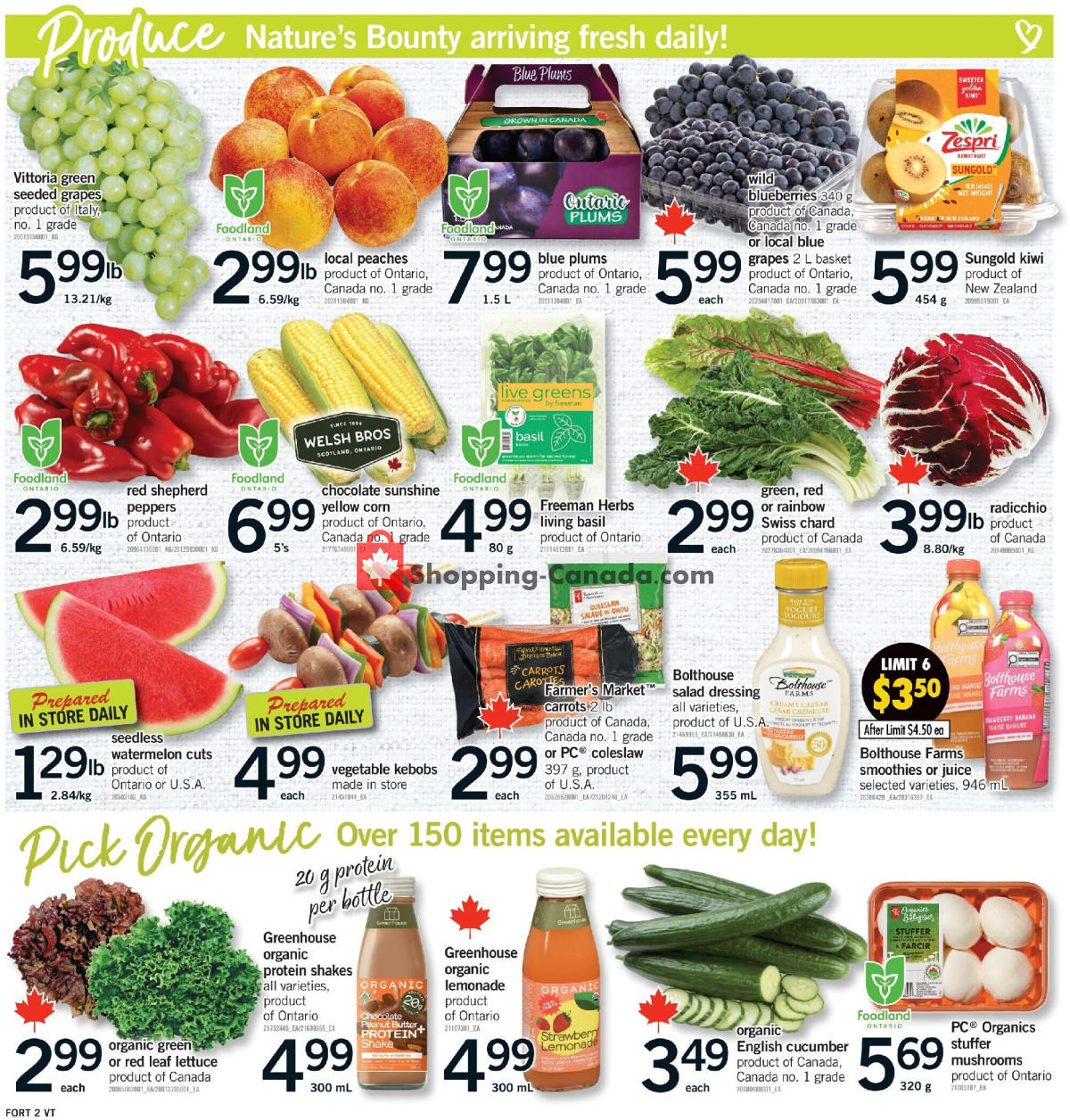 Fortinos flyer from Thursday August 27, 2026 to Wednesday September 2, 2026 - page 3