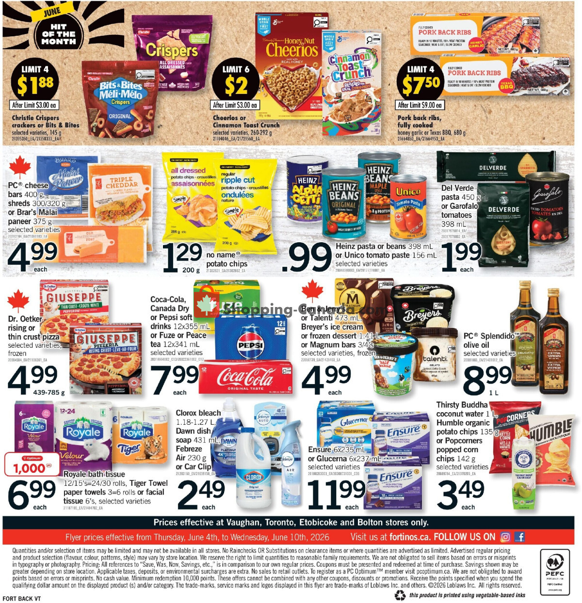 Fortinos flyer from Thursday June 4, 2026 to Wednesday June 10, 2026 - page 2